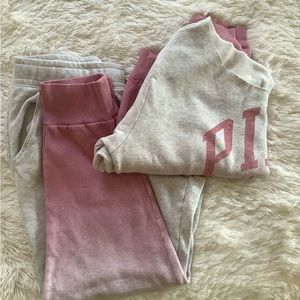 Pink Victoria’s Secret Jogger Set